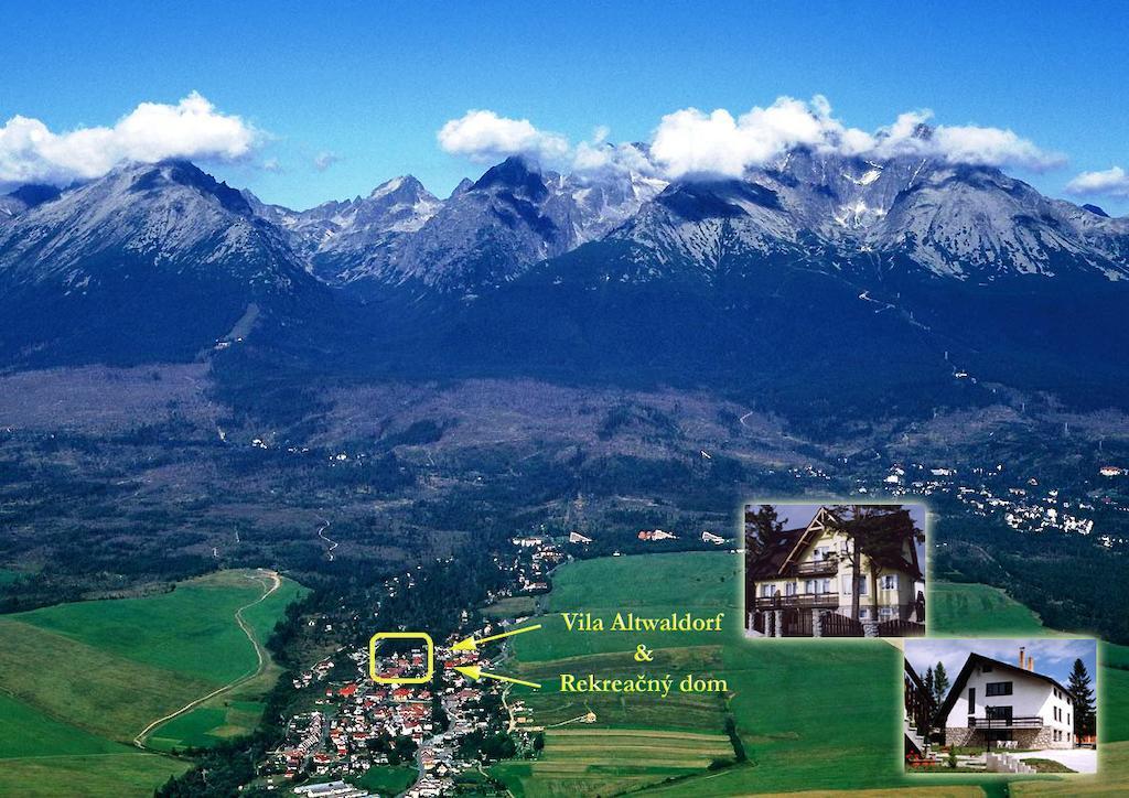 فيلا Rekreacny Dom Altwaldorf Vysoke Tatry Stará Lesná المظهر الخارجي الصورة